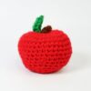Handmade Crochet Apple - Soft Play Fruit for Kids